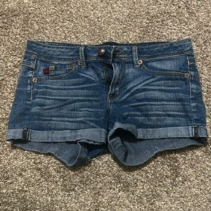Blue Jean shorts, size 13.